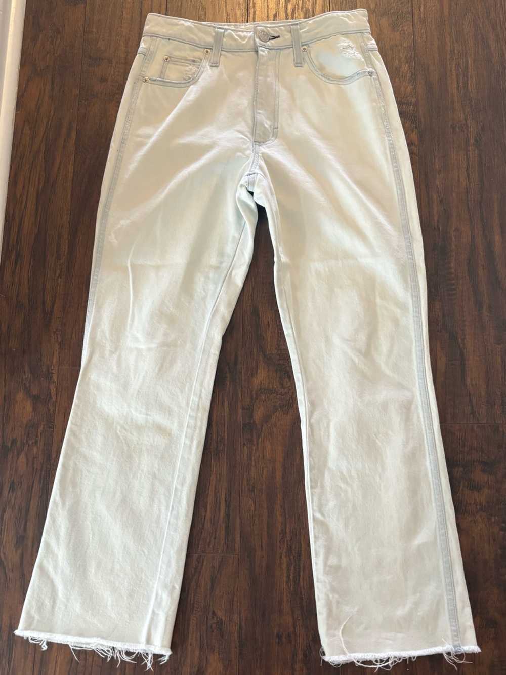 AMO Denim Bella Crop High-Rise Jeans in Radiance - Size 27